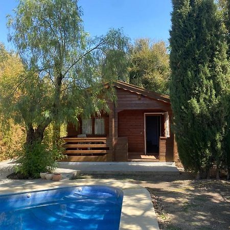 Casa Madera Urbanizacion Socorro Villa Sevilla Bagian luar foto