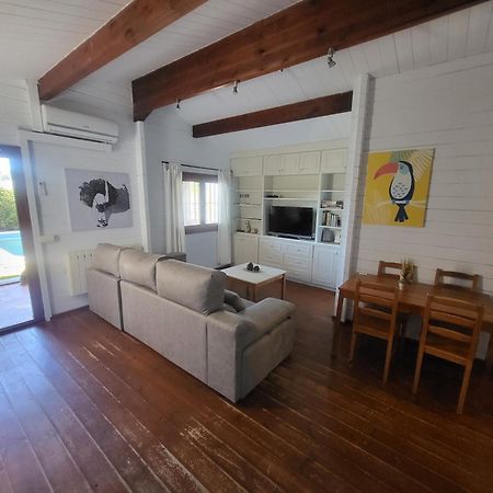 Casa Madera Urbanizacion Socorro Villa Sevilla Bagian luar foto