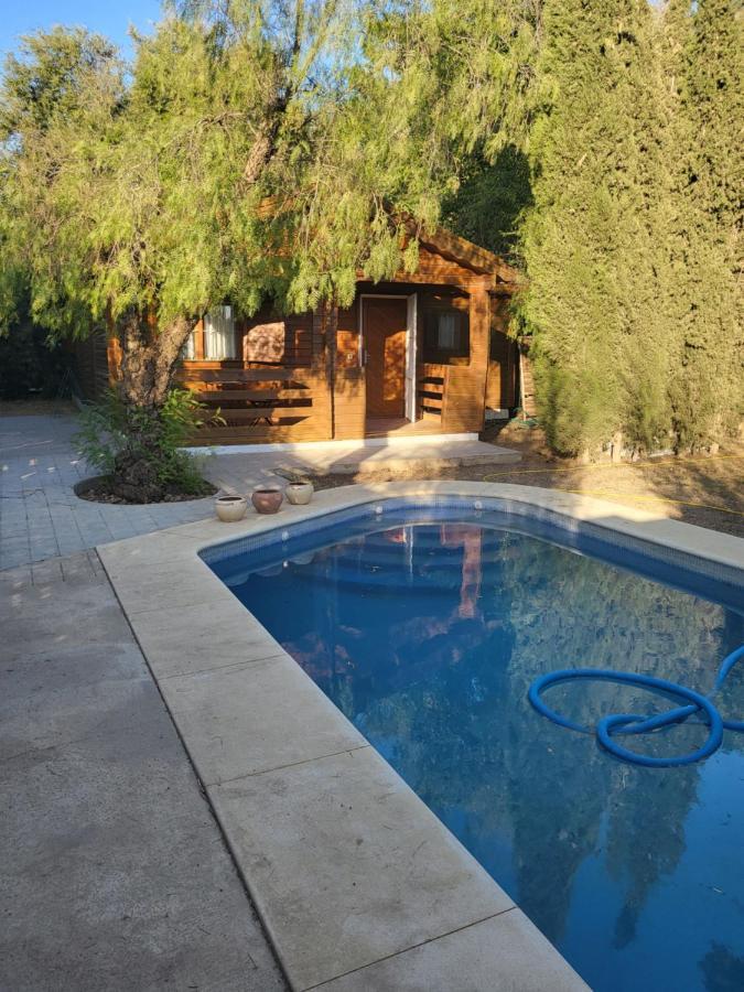 Casa Madera Urbanizacion Socorro Villa Sevilla Bagian luar foto