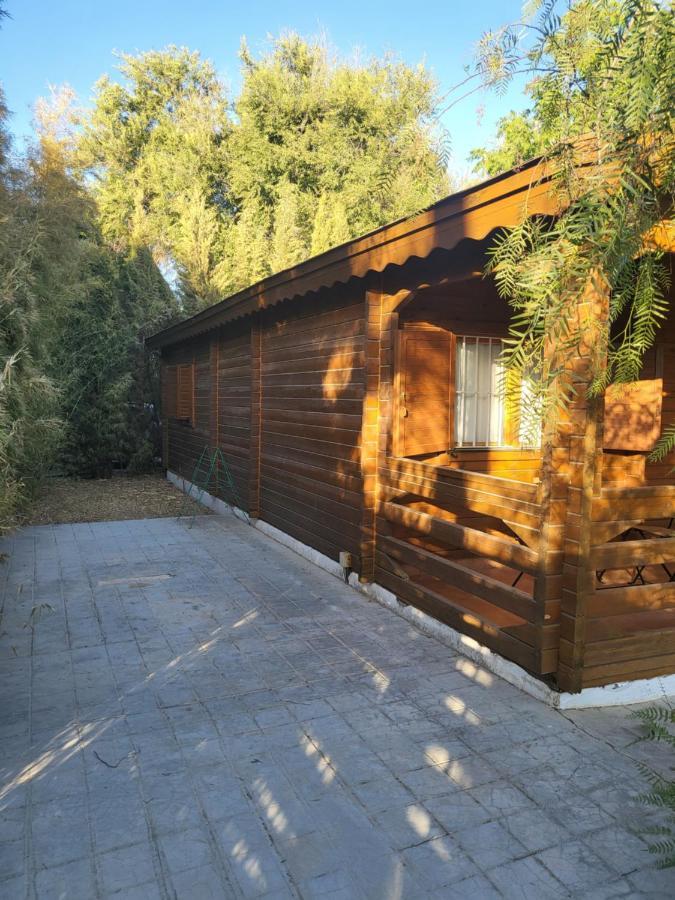 Casa Madera Urbanizacion Socorro Villa Sevilla Bagian luar foto