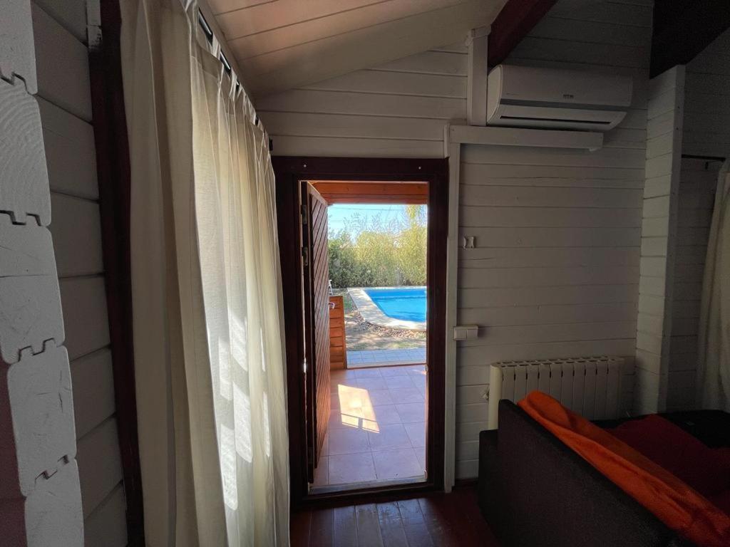 Casa Madera Urbanizacion Socorro Villa Sevilla Bagian luar foto