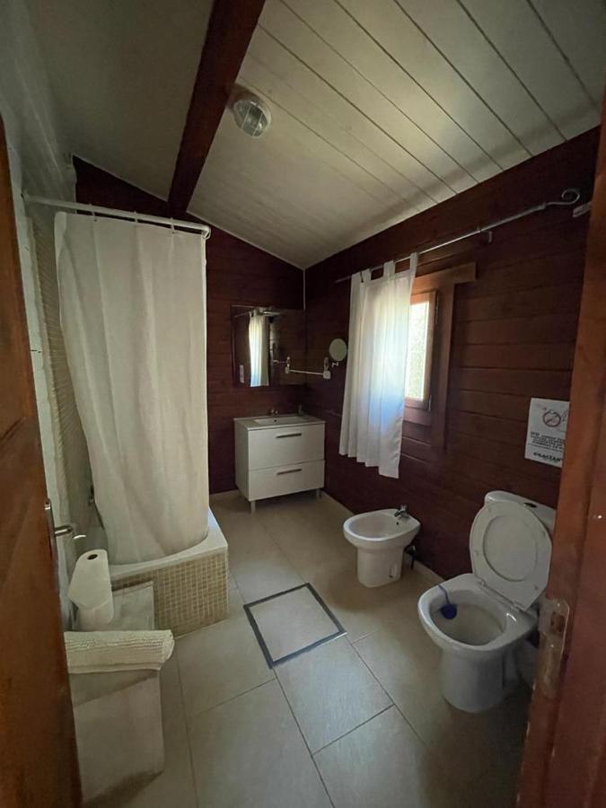 Casa Madera Urbanizacion Socorro Villa Sevilla Bagian luar foto