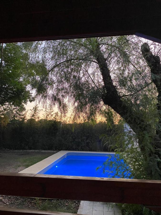 Casa Madera Urbanizacion Socorro Villa Sevilla Bagian luar foto
