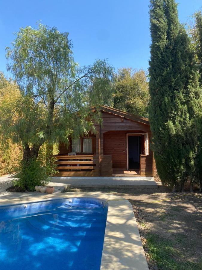 Casa Madera Urbanizacion Socorro Villa Sevilla Bagian luar foto